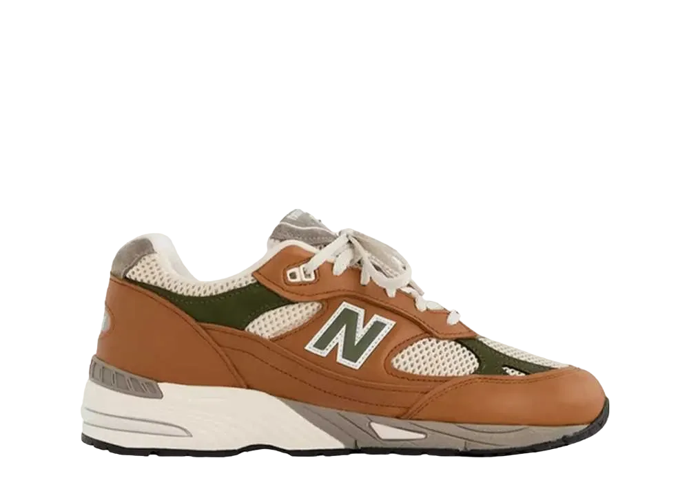 エメレオンドレ × ニューバランス ウィメンズ 991 "タン/クリーム/グリーン"