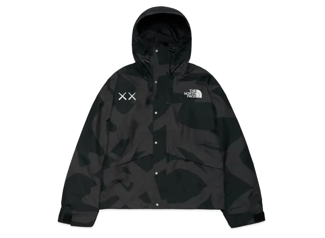 The North Face Kaws Retro 1986 Mountain Jacket "Black"