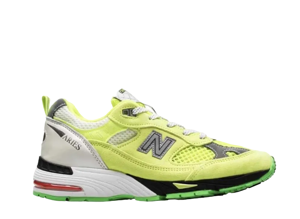 アリーズ × ニューバランス ウィメンズ 991 "ライム"