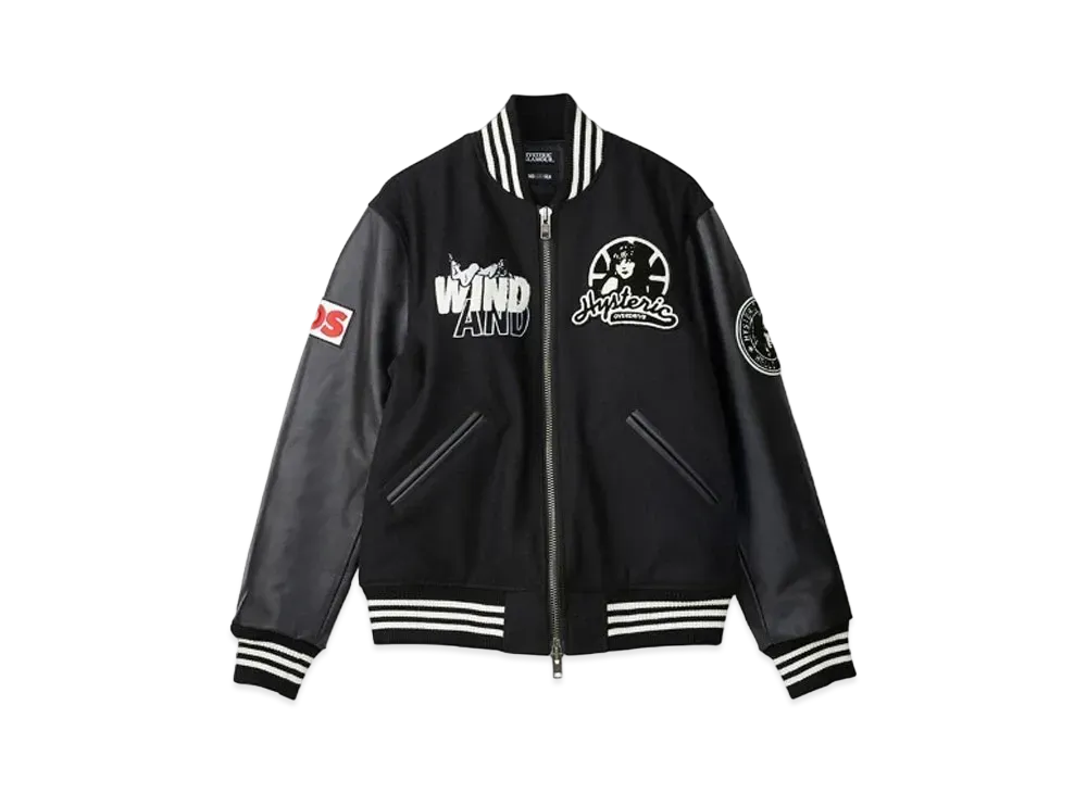 WIND AND SEA x HYSTERIC GLAMOUR Stadium Jumper WIND AND SEA x HYSTERIC GLAMOUR Stadium Jumper