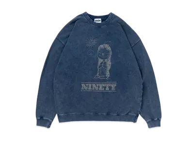 SNKRDUNK x 9090 Pray For Sneaker Sweat "NAVY"