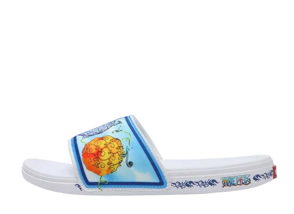 ワンピース × バンズ ラコスタスライドオン "デビル フルーツ"