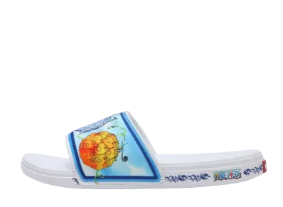 ONE PIECE × Vans Lacostaslide-on "Devil Fruit"