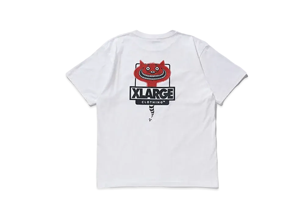 XLARGE x YOSHI47 SS Tee "White/Red"