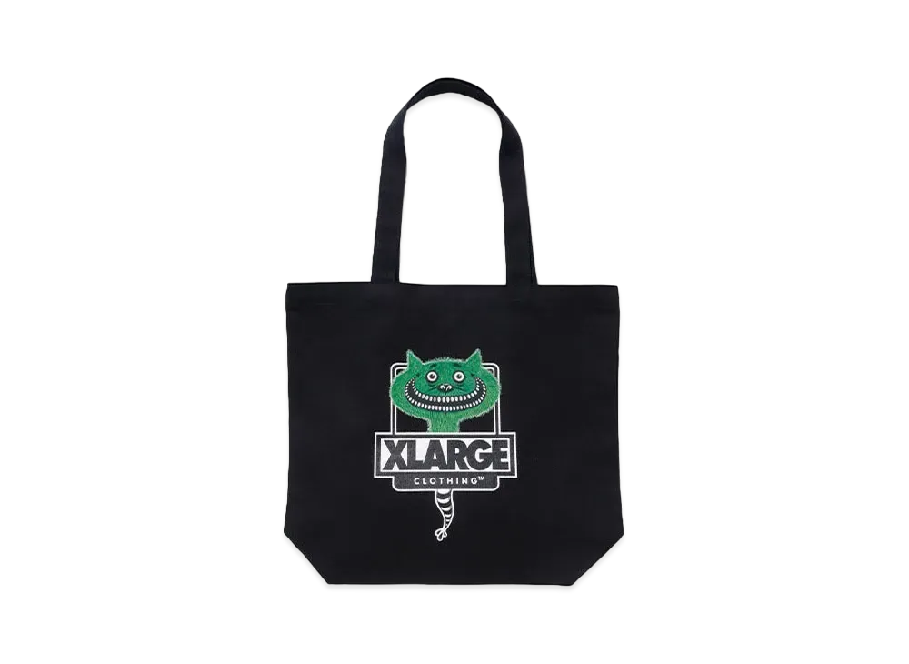 XLARGE x YOSHI47 Tote Bag "Black/Green"