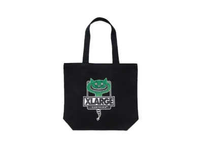XLARGE x YOSHI47 Tote Bag "Black/Green"