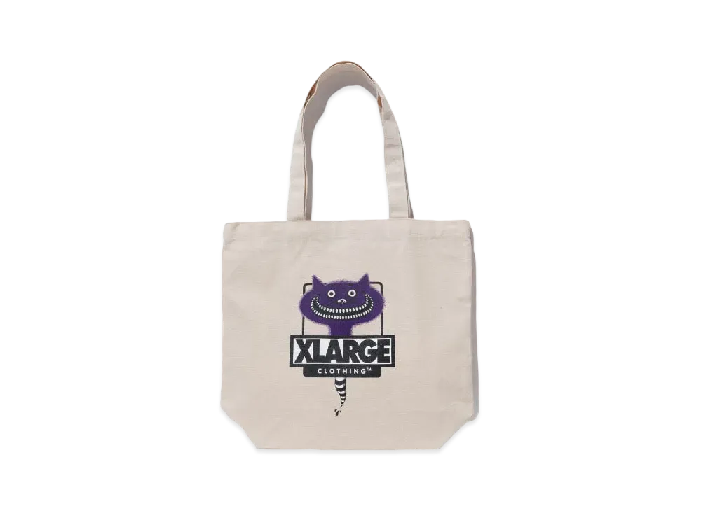 XLARGE x YOSHI47 Tote Bag "White/Purple"