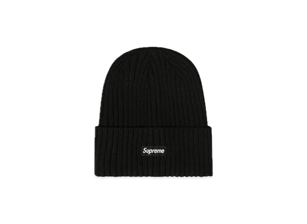 Supreme Overdyed Beanie "Black"(19SS)