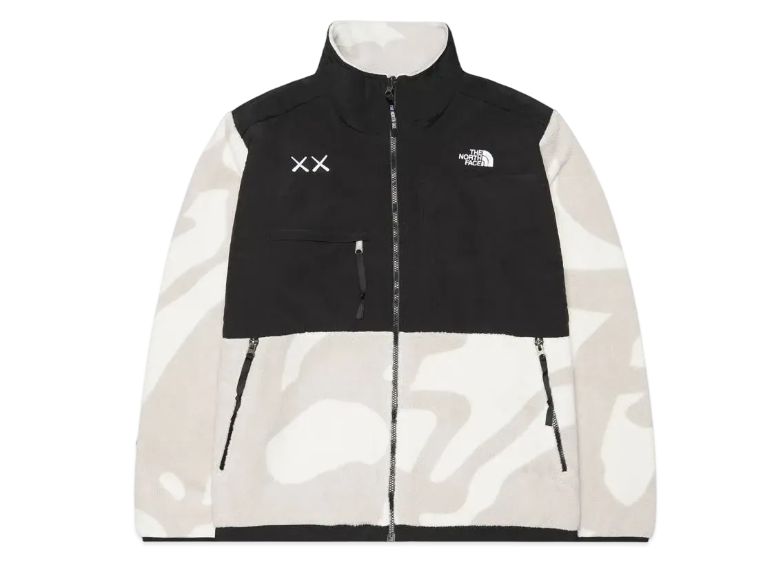 The North Face Kaws Retro 1995 Denali Jacket "Moonlight Ivory"