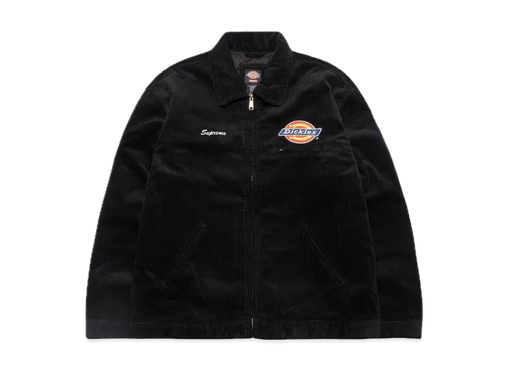 Supreme x Dickies Corduroy Work Jacket "Black"