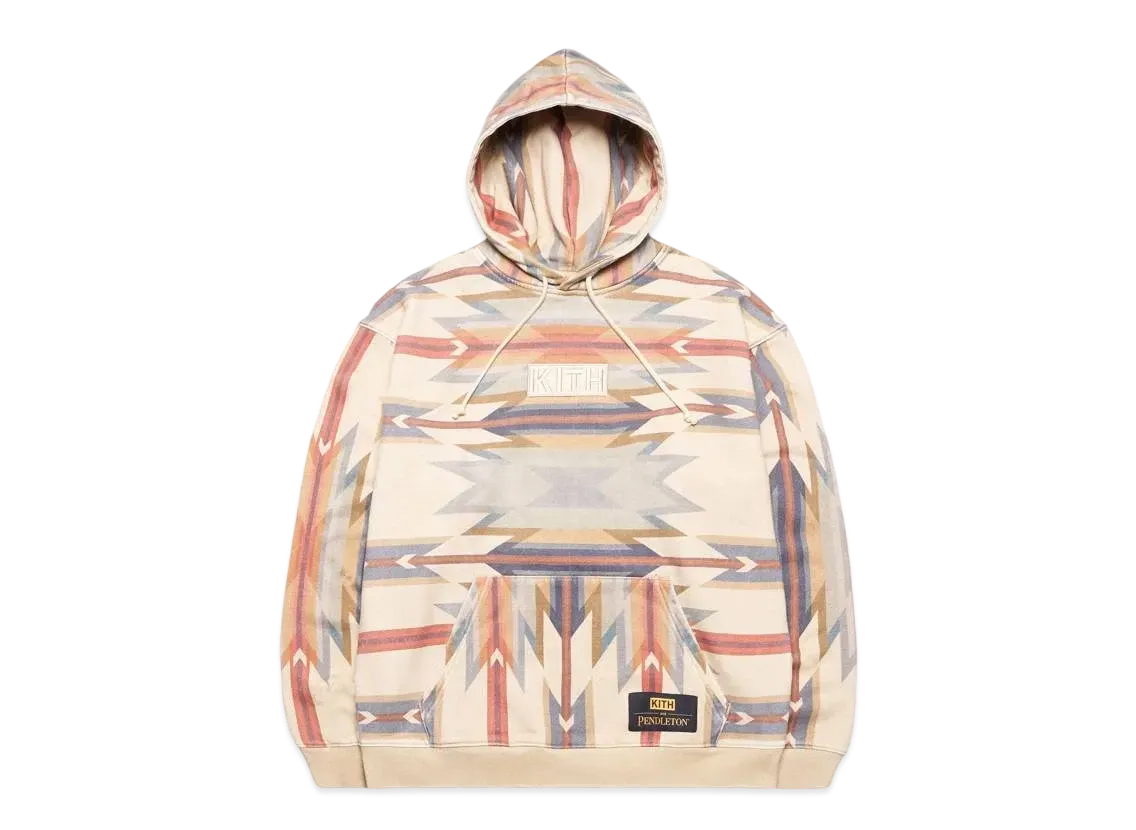 KITH Pendleton Wyeth Trail Williams III Hoodie "Tan"