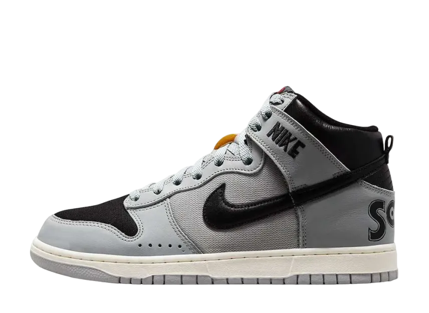 ソウルグッズ × ナイキ ダンク ハイ "グレー/ブラック"