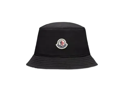 MONCLER Cotton Bucket Hat "Black"