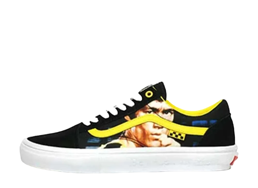 ブルー スリー × バンズ オールドスクール "ブラック/イエロー" 