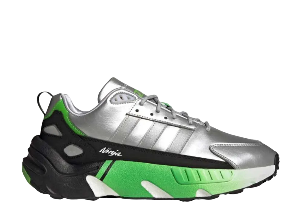 KAWASAKI × adidas ZX 22 "Silver Metallic/Core Black"