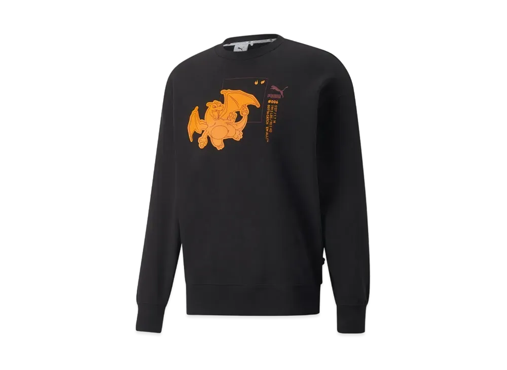 Pokémon x PUMA Relax Crew Sweat "Puma Black"