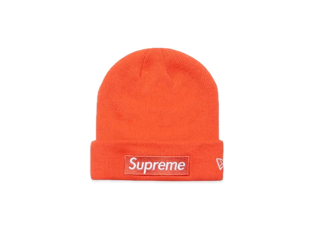 Supreme Box Logo Beanie "Orange" (18FW)