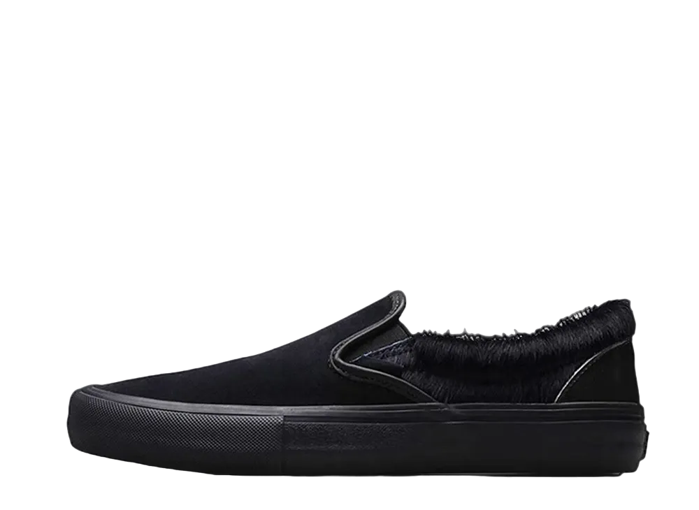 Engineered Garments × Vans Slip-On Mismatched Cow Hair "Blue"