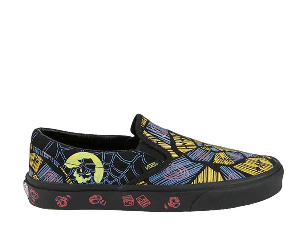 The Nightmare Before Christmas × Vans Classic Slip-On Oogie Boogie "Black"