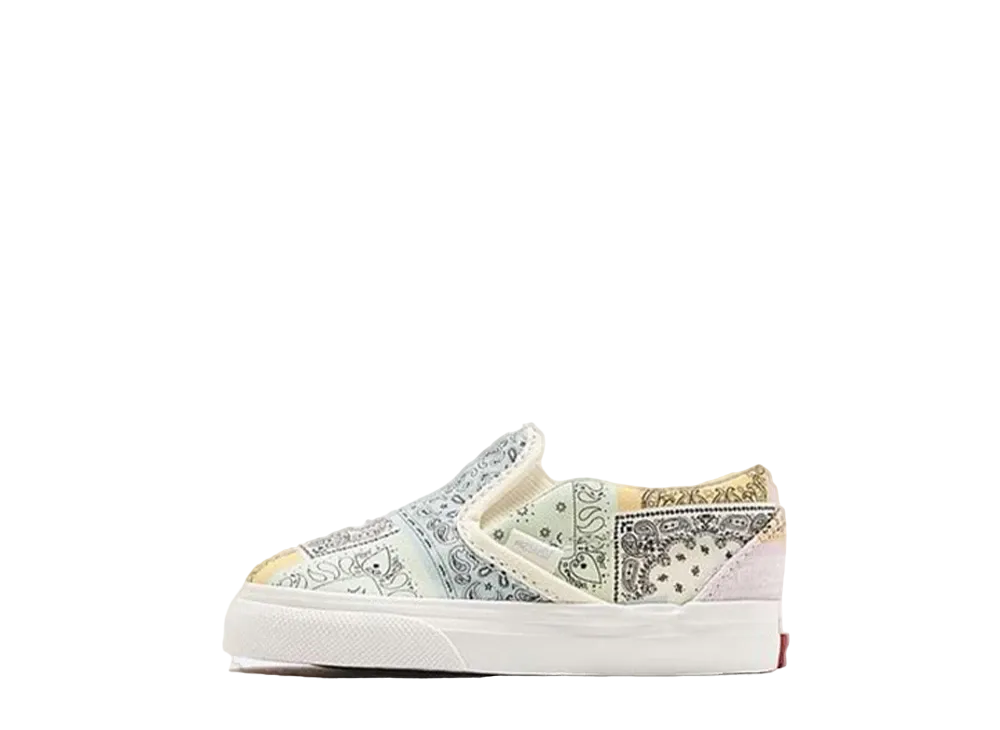 KITH × Vans TD Vault Classic Slip-On Bandana "Multi Color"