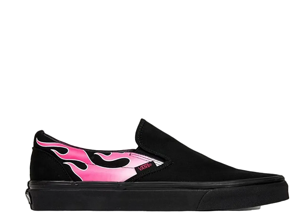 Vans Slip-On Flame "Neon Pink/Black"