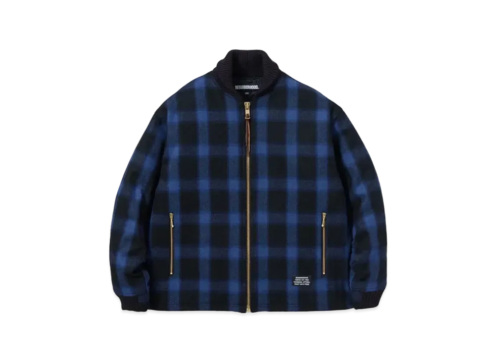 NEIGHBORHOOD Buffalo Check JK . WN "Blue"