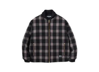 NEIGHBORHOOD Buffalo Check JK . WN "Gray"