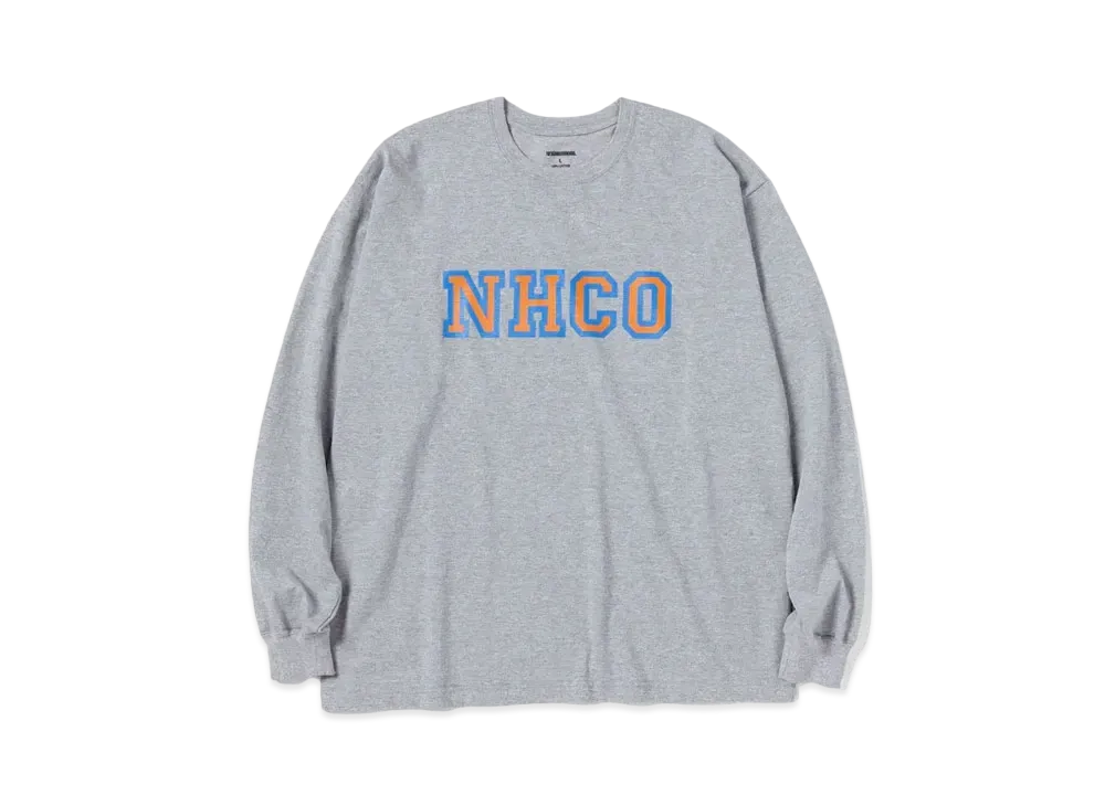 NEIGHBORHOOD NH Tee-11 LS . CO "Gray"