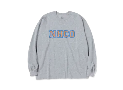 NEIGHBORHOOD NH Tee-11 LS . CO "Gray"