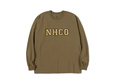 NEIGHBORHOOD NH Tee-11 LS . CO "Olive Drab"