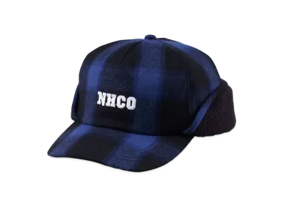 NEIGHBORHOOD Buffalo Check Flap CAP . WN "Blue"
