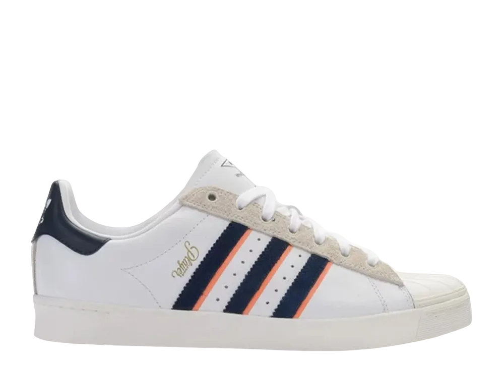 Alltimers × adidas Superstar Vulc "White/Navy/Orange"
