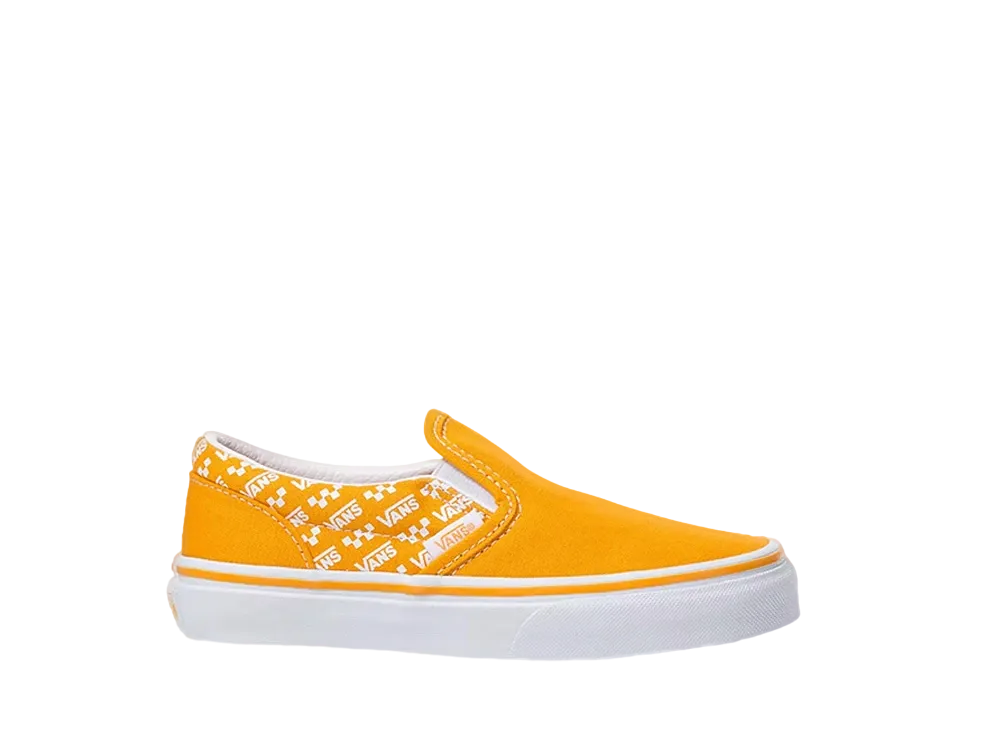 Vans PS Slip-On Logo Repeat "Cadmium Yellow"