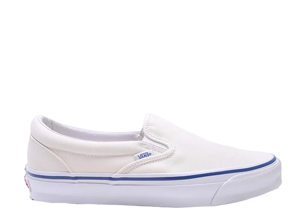 バンズ ボールト OG クラシック スリッポン LX "キャンバス/クラシック ホワイト/ブルー"
