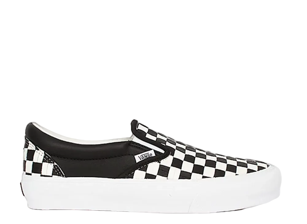 Vans Classic Slip-On VLT LX Woven Checkerboard "Black/White"