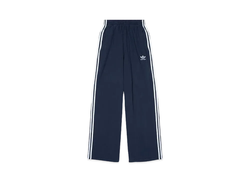 adidas BALENCIAGA Baggy Sweatpants "Navy Blue"