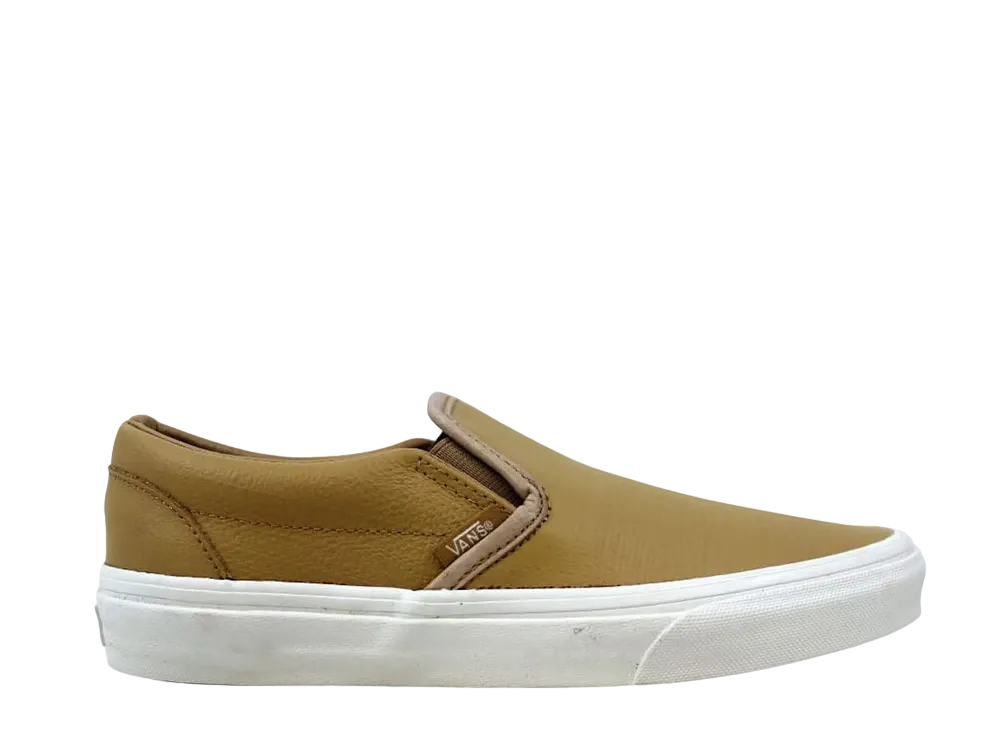 Vans Classic Slip On Embossed Leather "Tan"