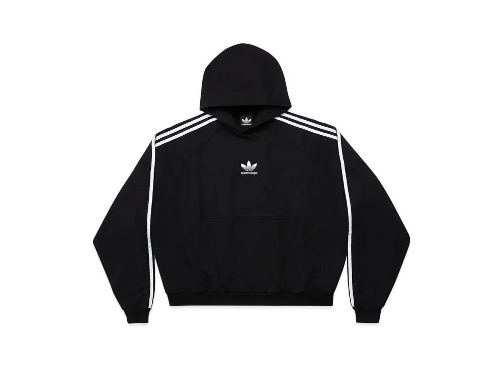 adidas BALENCIAGA Hoodie Large Fit "Black"
