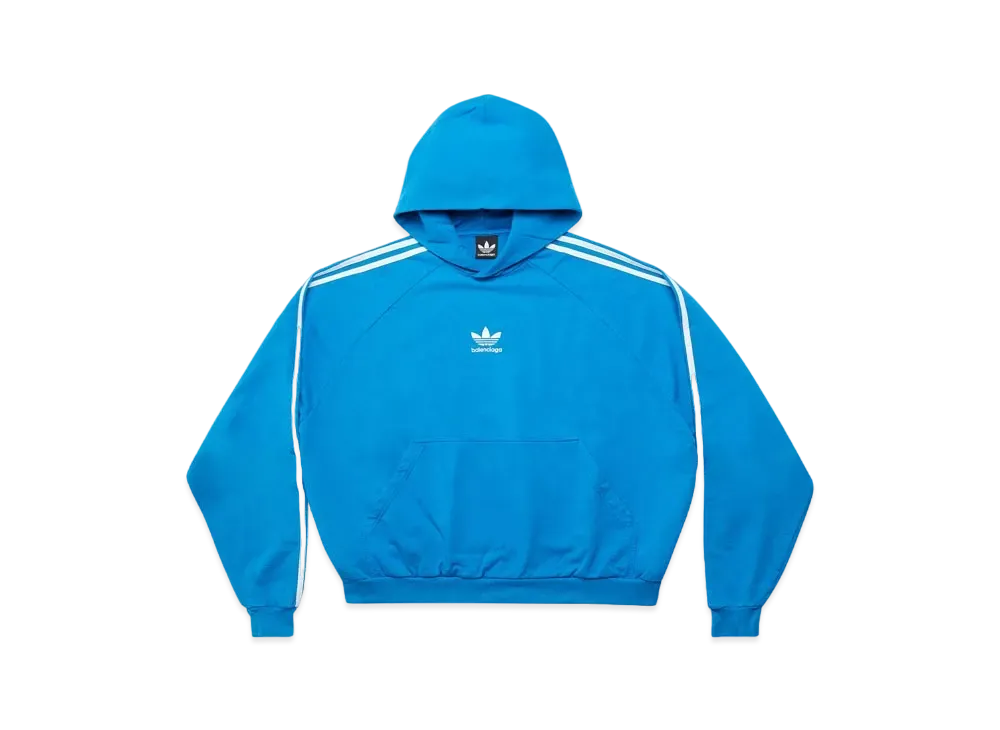 adidas BALENCIAGA Hoodie Large Fit "Blue"