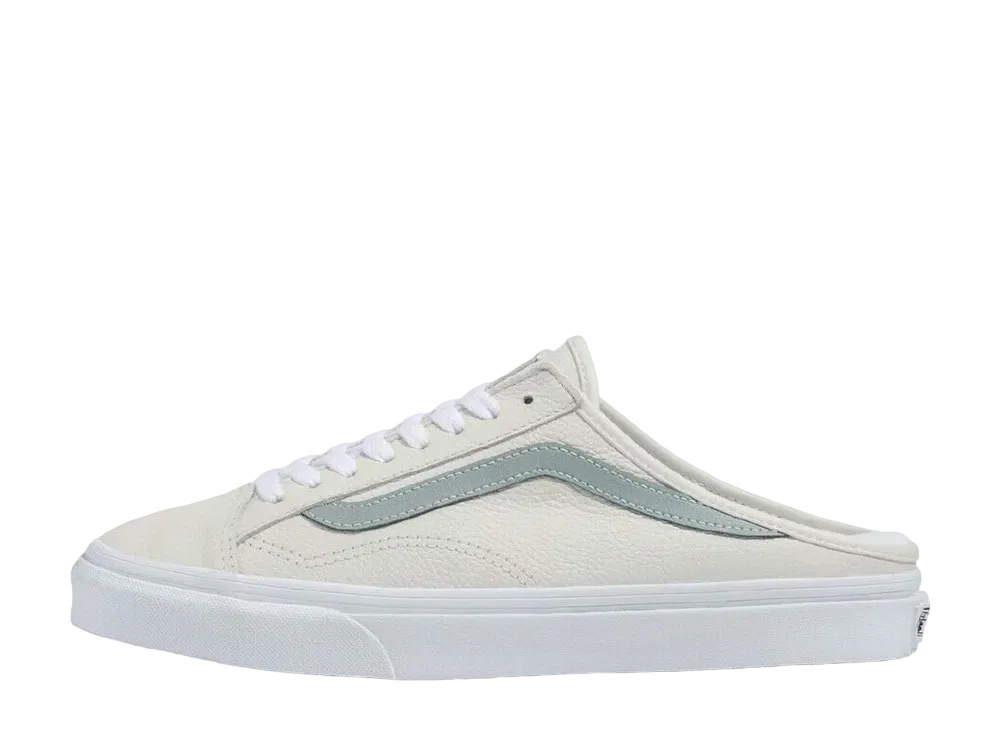 Vans Leather Style 36 Mule "True Green Milieu"