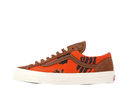 Modernica × Vans Style 36 "Orange Hawaiian Print"