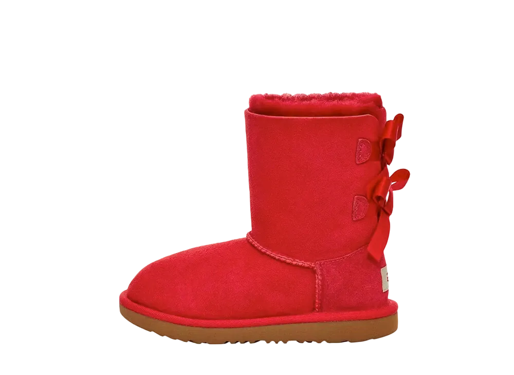 アグ TD ベイリー ボウ 2 ブーツ "リボン レッド"(キッズ)