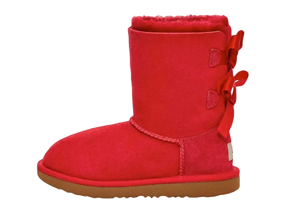 アグ GS ベイリー ボウ 2 ブーツ "リボン レッド"