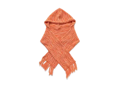 BoTT Zebra Hood Scarf "Orange"