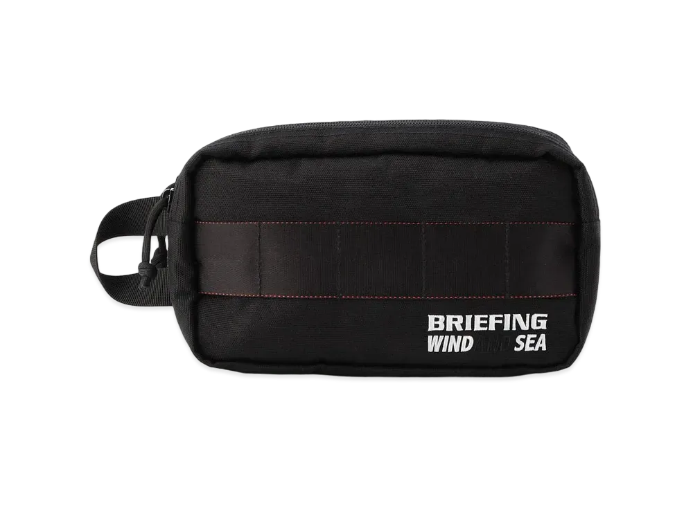 WIND AND SEA x BRIEFING GOLF Double Zip Pouch Golf WDS