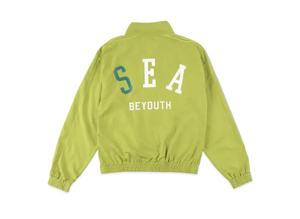 WIND AND SEA BYT (SEA) Nylon Coach Jacket "Lime"