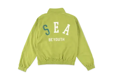 WIND AND SEA BYT (SEA) Nylon Coach Jacket "Lime"