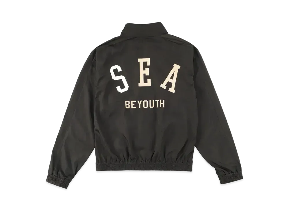 WIND AND SEA BYT (SEA) Nylon Coach Jacket "Black"