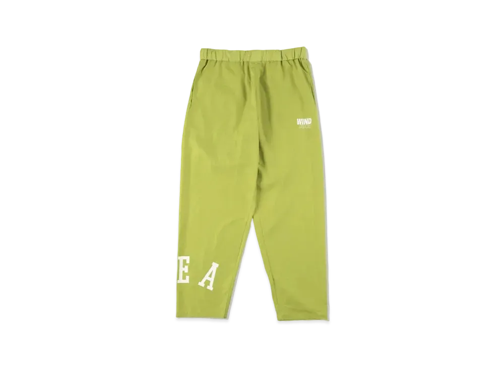 WIND AND SEA BYT (SEA) Nylon Pants "Lime"