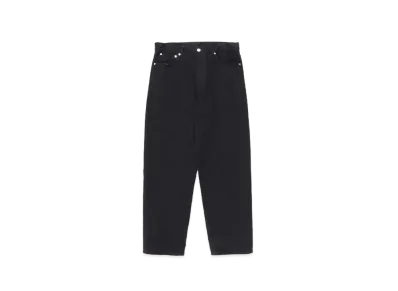 Black Eye Patch WACKO MARIA 14Oz Denim Pants "Black"